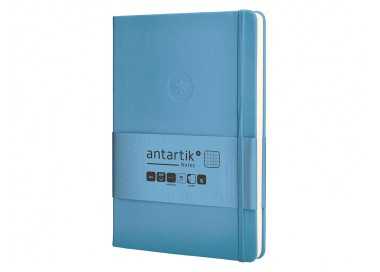 Cuaderno con gomilla antartik notes tapa dura a5 hojas cuadricula azul claro 100 hojas 80 gr fsc Cuaderno con gomilla antartik notes tapa dura a5 hojas cuadricula azul claro 100 hojas 80 gr fsc