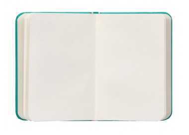 Cuaderno con gomilla antartik notes tapa dura a7 hojas lisas turquesa 80 hojas 80 gr fsc