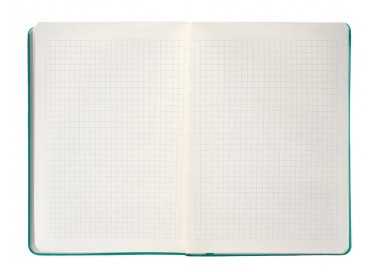 Cuaderno con gomilla antartik notes tapa dura a5 hojas cuadricula turquesa 100 hojas 80 gr fsc