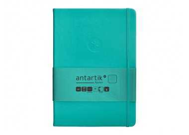 Cuaderno con gomilla antartik notes tapa dura a5 hojas rayas turquesa 100 hojas 80 gr fsc Cuaderno con gomilla antartik notes tapa dura a5 hojas rayas turquesa 100 hojas 80 gr fsc