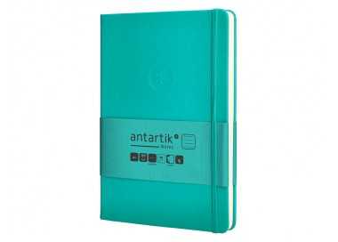 Cuaderno con gomilla antartik notes tapa dura a5 hojas rayas turquesa 100 hojas 80 gr fsc Cuaderno con gomilla antartik notes tapa dura a5 hojas rayas turquesa 100 hojas 80 gr fsc