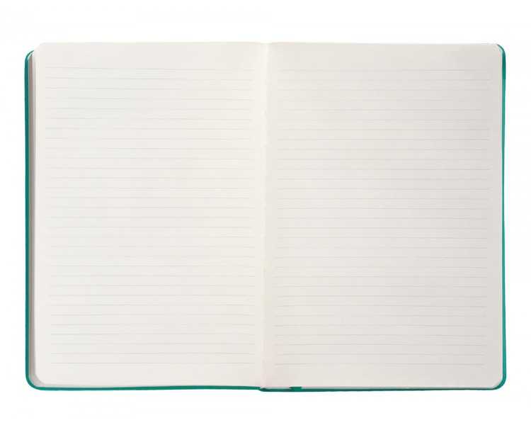 Cuaderno con gomilla antartik notes tapa dura a5 hojas rayas turquesa 100 hojas 80 gr fsc