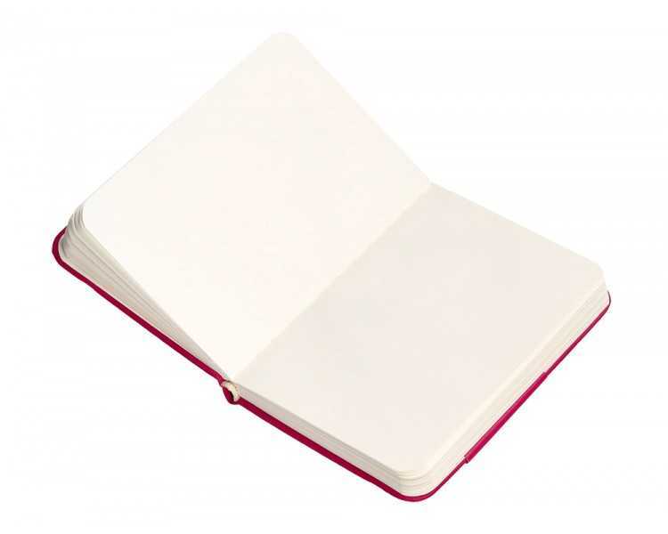 Cuaderno con gomilla antartik notes tapa dura a7 hojas lisas burdeos 80 hojas 80 gr fsc