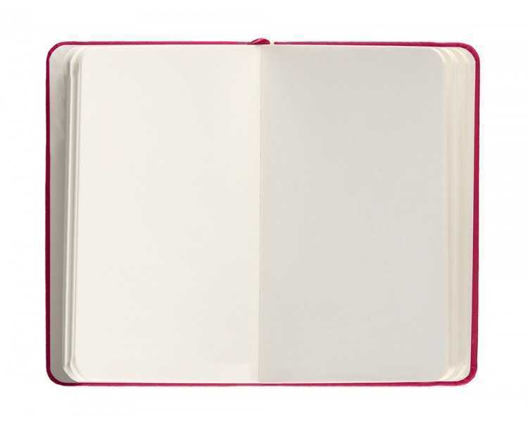Cuaderno con gomilla antartik notes tapa dura a6 hojas lisas burdeos 100 hojas 80 gr fsc