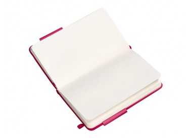 Cuaderno con gomilla antartik notes tapa dura a6 hojas lisas burdeos 100 hojas 80 gr fsc