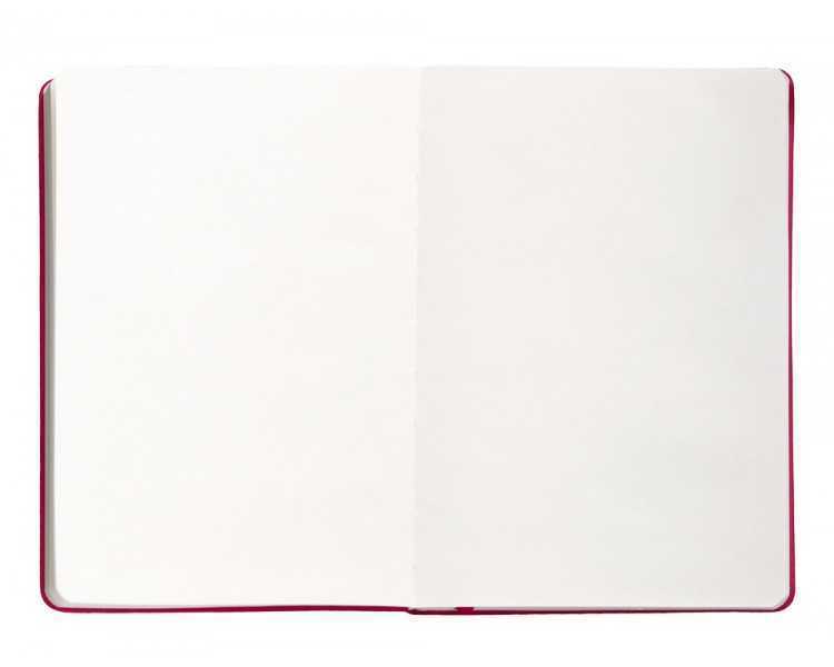 Cuaderno con gomilla antartik notes tapa dura a5 hojas lisas burdeos 100 hojas 80 gr fsc