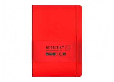 Cuaderno con gomilla antartik notes tapa dura a5 hojas cuadricula rojo 100 hojas 80 gr fsc Cuaderno con gomilla antartik notes tapa dura a5 hojas cuadricula rojo 100 hojas 80 gr fsc