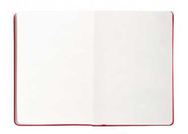 Cuaderno con gomilla antartik notes tapa dura a5 hojas lisas rojo 100 hojas 80 gr fsc