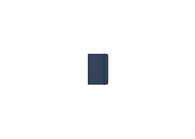 Cuaderno con gomilla antartik notes tapa dura a4 hojas puntos azul marino 100 hojas 80 gr fsc