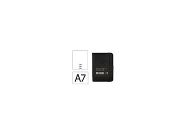 Cuaderno con gomilla antartik notes tapa dura a7 hojas lisas negro 80 hojas 80 gr fsc Cuaderno con gomilla antartik notes tapa dura a7 hojas lisas negro 80 hojas 80 gr fsc