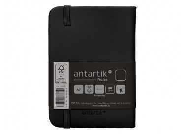 Cuaderno con gomilla antartik notes tapa dura a7 hojas lisas negro 80 hojas 80 gr fsc Cuaderno con gomilla antartik notes tapa dura a7 hojas lisas negro 80 hojas 80 gr fsc