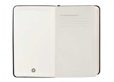 Cuaderno con gomilla antartik notes tapa dura a6 hojas cuadricula negro 100 hojas 80 gr fsc Cuaderno con gomilla antartik notes tapa dura a6 hojas cuadricula negro 100 hojas 80 gr fsc