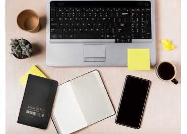 Cuaderno con gomilla antartik notes tapa dura a6 hojas cuadricula negro 100 hojas 80 gr fsc Cuaderno con gomilla antartik notes tapa dura a6 hojas cuadricula negro 100 hojas 80 gr fsc