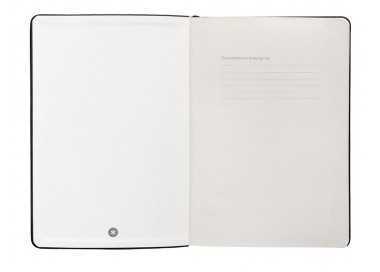 Cuaderno con gomilla antartik notes tapa dura a5 hojas puntos negro 100 hojas 80 gr fsc