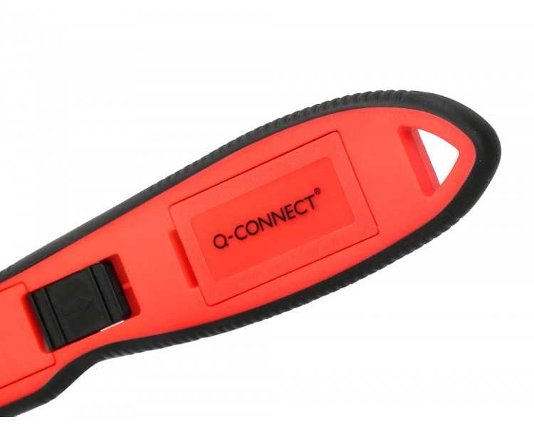 Cuter q-connect de seguridad xd-g03 con cuchilla ancha fija oculta para evitar cortes con 2 cuchillas de repuest0