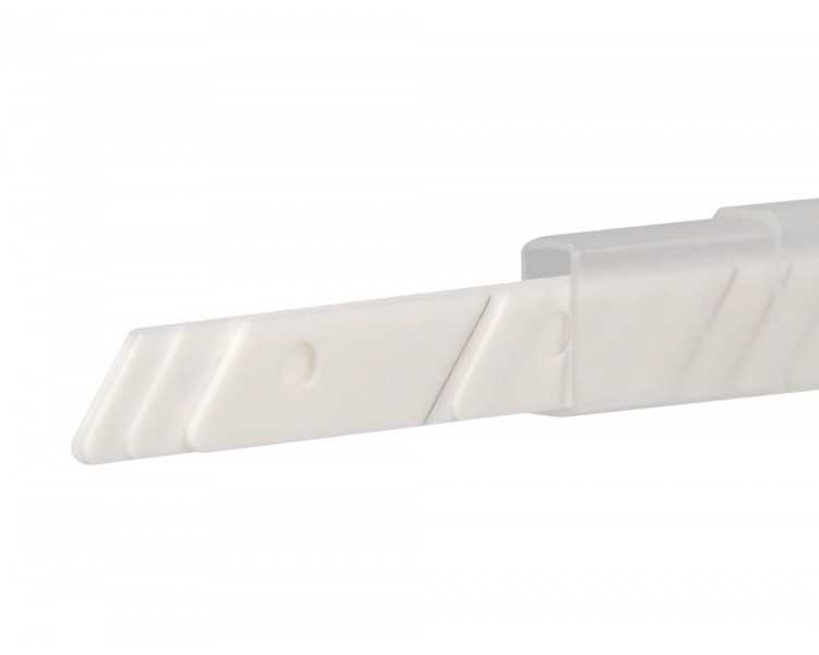Repuesto cuter estrecho ceramico q-connect 9mm blister de 6 unidades para cuter kf14388