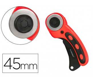 Cuter rotativo q-connect cuchilla circular 45 mm 22x56x165 mm