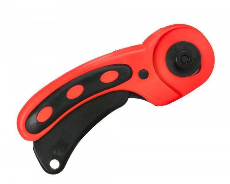 Cuter rotativo q-connect cuchilla circular 45 mm 22x56x165 mm