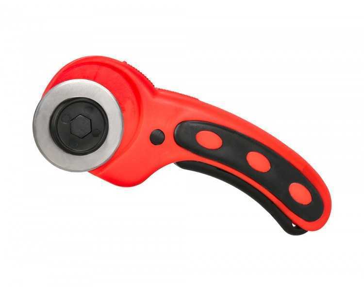 Cuter rotativo q-connect cuchilla circular 45 mm 22x56x165 mm