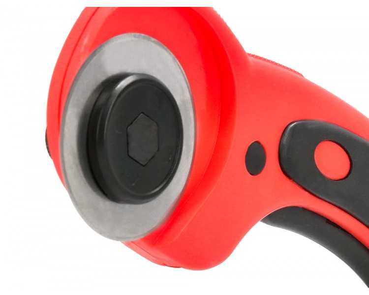 Cuter rotativo q-connect cuchilla circular 45 mm 22x56x165 mm