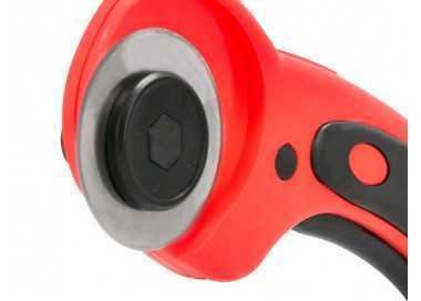 Cuter rotativo q-connect cuchilla circular 45 mm 22x56x165 mm Cuter rotativo q-connect cuchilla circular 45 mm 22x56x165 mm