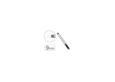 Cuter metalico q-connect xd-c18 cuchilla estrecha de ceramica 122x10x4 mm