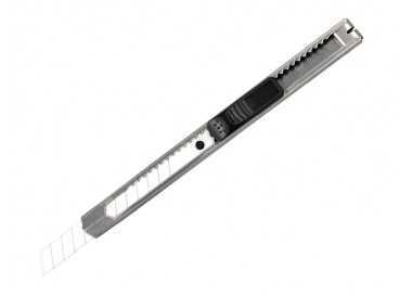 Cuter metalico q-connect xd-c18 cuchilla estrecha de ceramica 122x10x4 mm