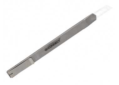 Cuter metalico q-connect xd-c18 cuchilla estrecha de ceramica 122x10x4 mm