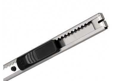 Cuter metalico q-connect xd-c18 cuchilla estrecha de ceramica 122x10x4 mm