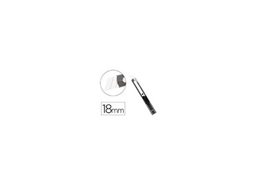 Cuter metalico q-connect xd-c78 cuchilla ancha de ceramica 155x20x18 mm