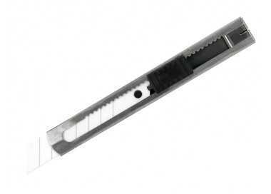 Cuter metalico q-connect xd-c78 cuchilla ancha de ceramica 155x20x18 mm
