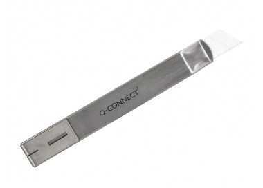 Cuter metalico q-connect xd-c78 cuchilla ancha de ceramica 155x20x18 mm