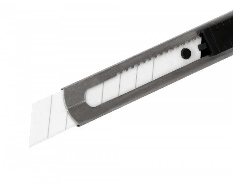 Cuter metalico q-connect xd-c78 cuchilla ancha de ceramica 155x20x18 mm