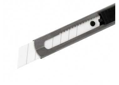 Cuter metalico q-connect xd-c78 cuchilla ancha de ceramica 155x20x18 mm