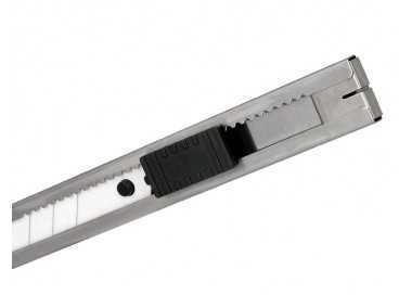 Cuter metalico q-connect xd-c78 cuchilla ancha de ceramica 155x20x18 mm