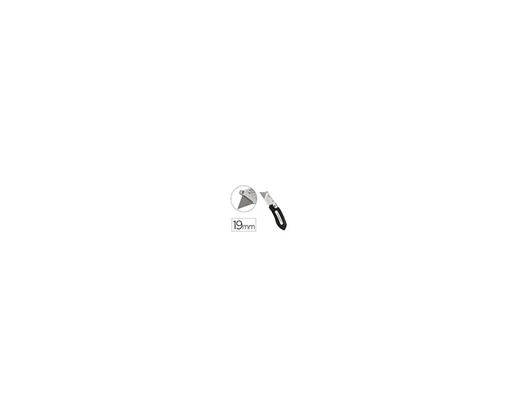 Cuter q-connect plegable xd-925 con mecanismo de cambio rapido cuchilla ancha mango antideslizante