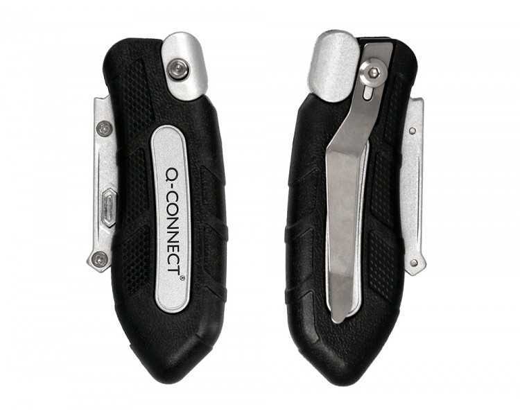 Cuter q-connect plegable xd-925 con mecanismo de cambio rapido cuchilla ancha mango antideslizante
