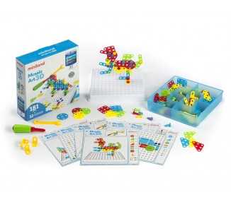 Juego didactico miniland mosaic art 3d 180 piezas