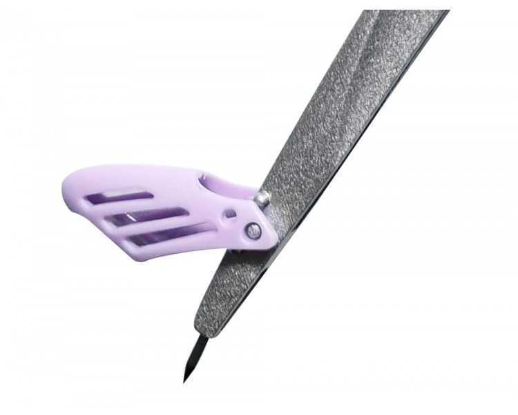 Compas liderpapel lock device con adaptador universal y tubo de minas color violeta