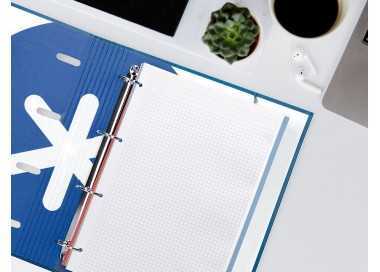 Recambio liderpapel a4 200+50 hojas 90g/m2 cuadro 5 mm 4 taladros bandas de 5 colores Recambio liderpapel a4 200+50 hojas 90g/m2 cuadro 5 mm 4 taladros bandas de 5 colores