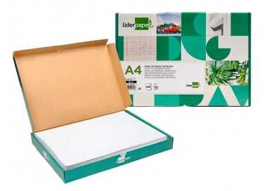 Papel dibujo liderpapel 210x297 mm 130 gr sin recuadro din a4 hoja