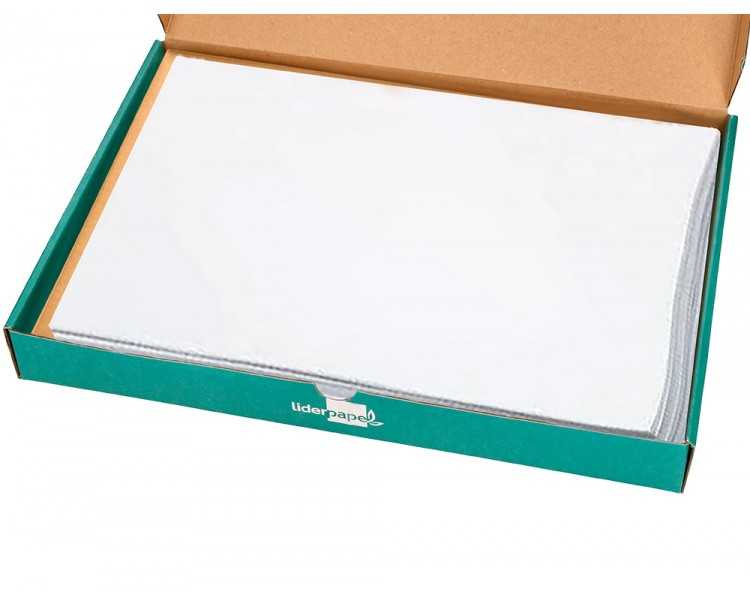 Papel dibujo liderpapel 210x297 mm 130 gr sin recuadro din a4 hoja
