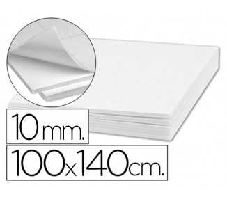 Carton pluma liderpapel blanco doble cara 100x140cm espesor 10 mm