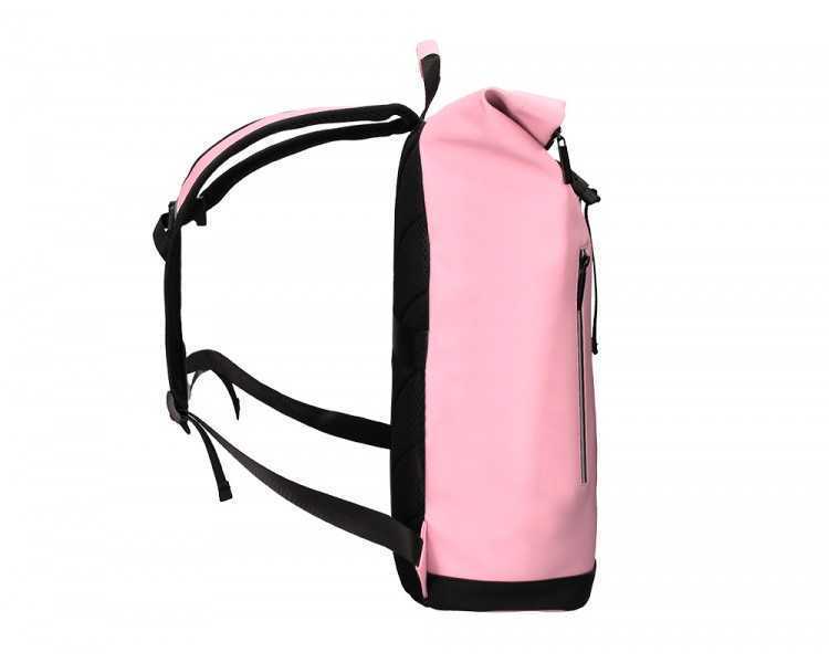 Cartera antartik mochila water proof enrollable diseño casual color rosa 480x130x280 mm