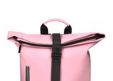 Cartera antartik mochila water proof enrollable diseño casual color rosa 480x130x280 mm