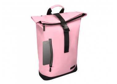 Cartera antartik mochila water proof enrollable diseño casual color rosa 480x130x280 mm