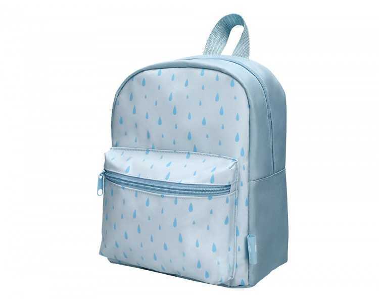 Cartera preescolar liderpapel mochila infantil diseño azul 250x115x210 mm