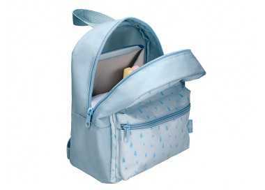 Cartera preescolar liderpapel mochila infantil diseño azul 250x115x210 mm