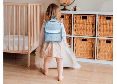 Cartera preescolar liderpapel mochila infantil diseño azul 250x115x210 mm