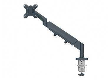 Brazo para monitor leitz ergo spacesaving gris oscuro